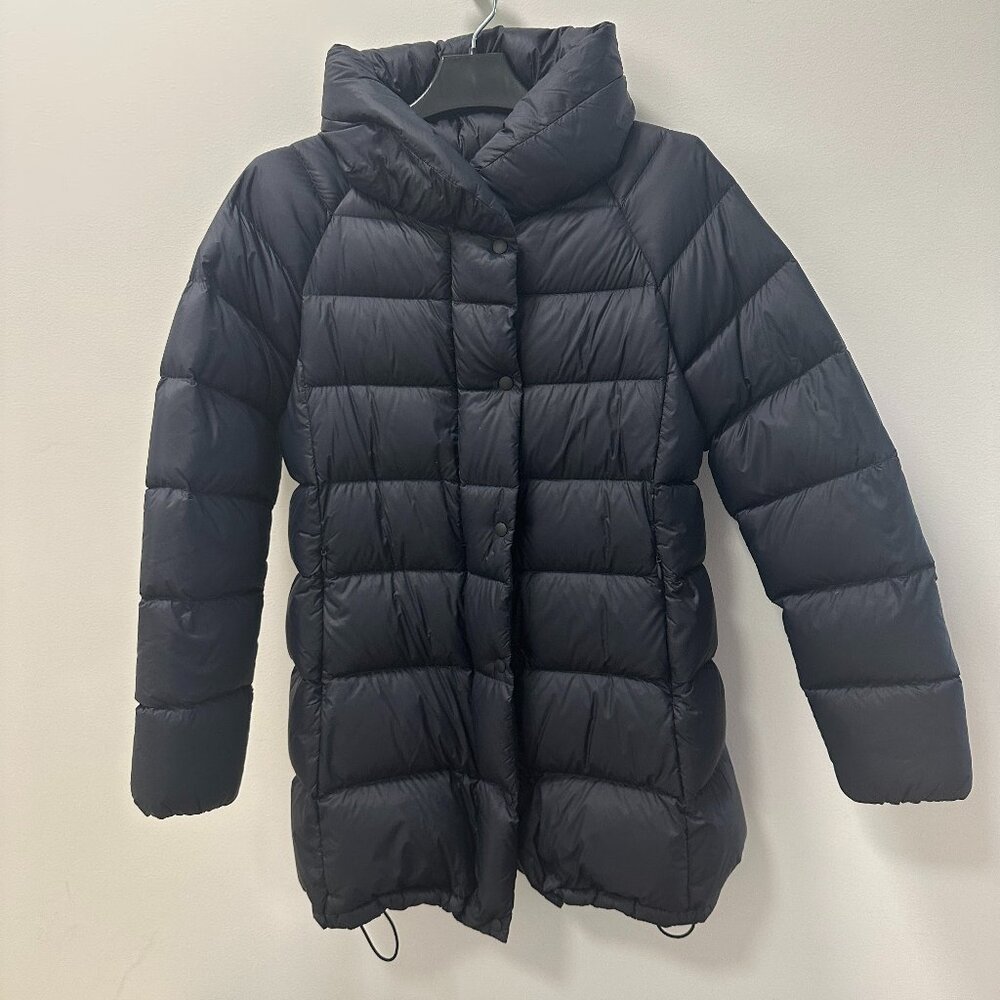 Muji Women's Down Coat Navy Size S